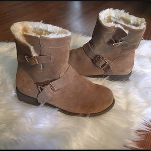 Light brown Leather boots